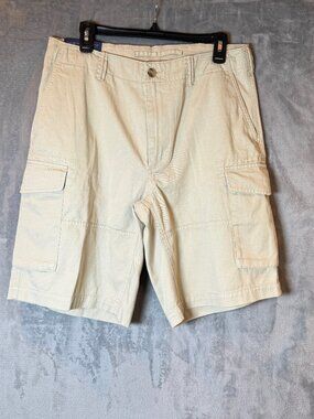 Polo Ralph Lauren Khaki Cargo Shorts Relaxed Fit 31 NWT
